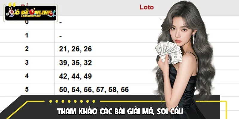 Các bài giải mã lô đề chính là nguồn dữ liệu quý giá cho bạn