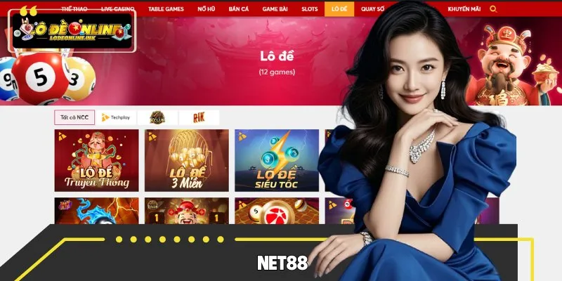 NET88 là nhà cái lô đề uy tín với tỷ lệ ăn thưởng cao