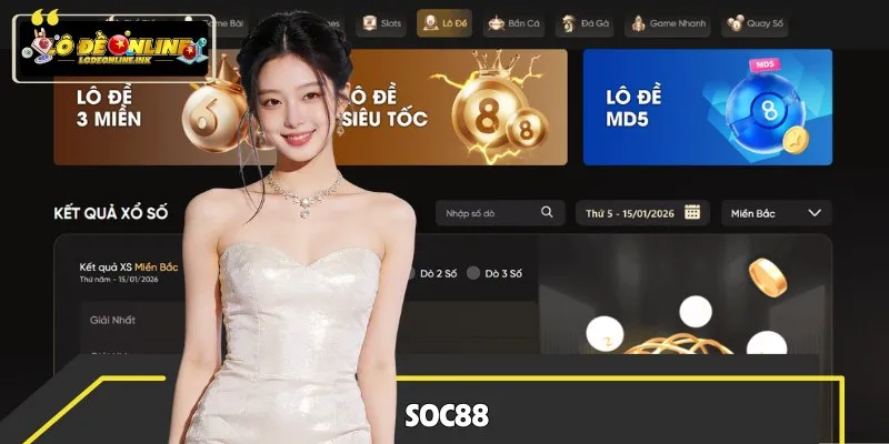 SOC88 là thương hiệu xanh chín đạt tiêu chuẩn kiểm định