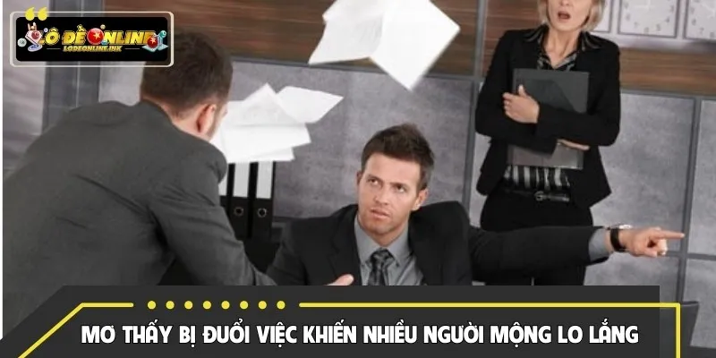 Mơ thấy bị đuổi việc khiến nhiều người mộng lo lắng