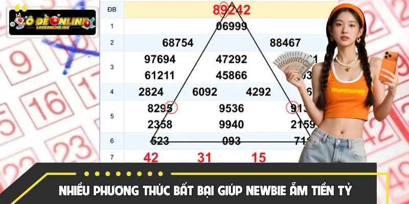 Nhiều phương thức bất bại giúp newbie ẵm tiền tỷ